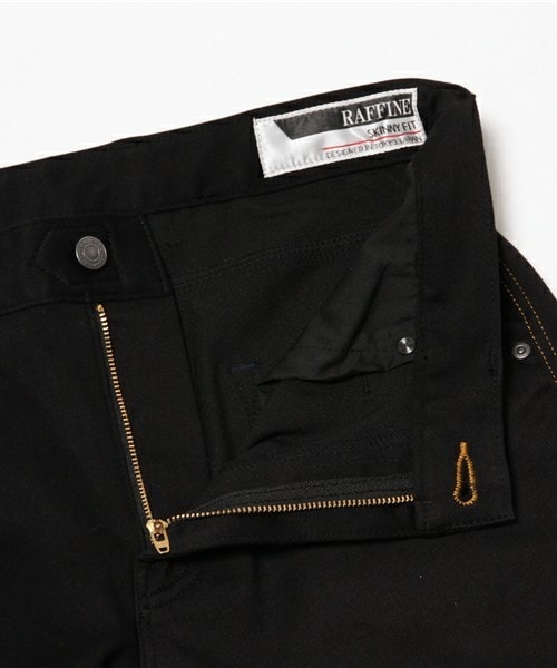 RATTLE TRAP(ラトルトラップ)の「【山本裕典さん着用 smart12月号 P49掲載】【RAFFINE】ストレッチデニム(デニムパンツ・メンズ・ブラック・SMALL/MEDIUM/LARGE/LL)」の9枚目の写真