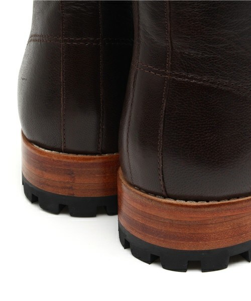 RATTLE TRAP（ラトルトラップ）の「レースアップブーツ【山羊革(スムース)】（ブーツ・メンズ・ブラック/ブラウン/ダークブラウン・MEDIUM/LARGE/LL）」の11枚目の写真