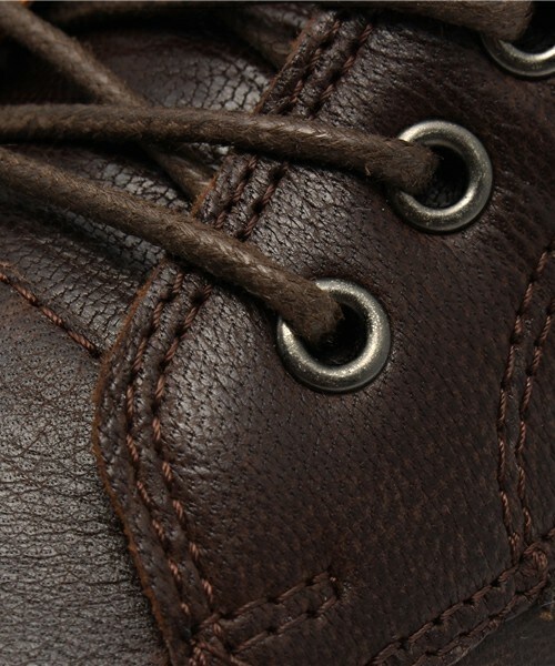 RATTLE TRAP（ラトルトラップ）の「レースアップブーツ【山羊革(スムース)】（ブーツ・メンズ・ブラック/ブラウン/ダークブラウン・MEDIUM/LARGE/LL）」の12枚目の写真