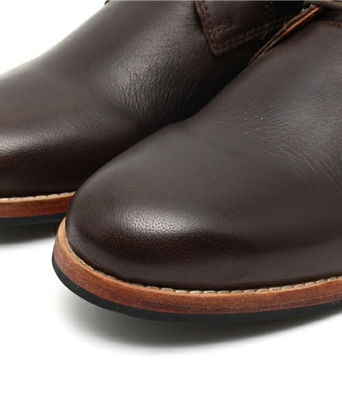 RATTLE TRAP（ラトルトラップ）の「レースアップブーツ【山羊革(スムース)】（ブーツ・メンズ・ブラック/ブラウン/ダークブラウン・MEDIUM/LARGE/LL）」の8枚目の写真