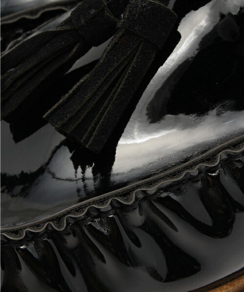 Bridget Birkin（ブリジットバーキン）の「エナメルボリュームタッセルモカシューズ (551627)（その他シューズ・レディース・ブラック/ネイビー/ボルドー・S/M/L/LL）」の12枚目の写真