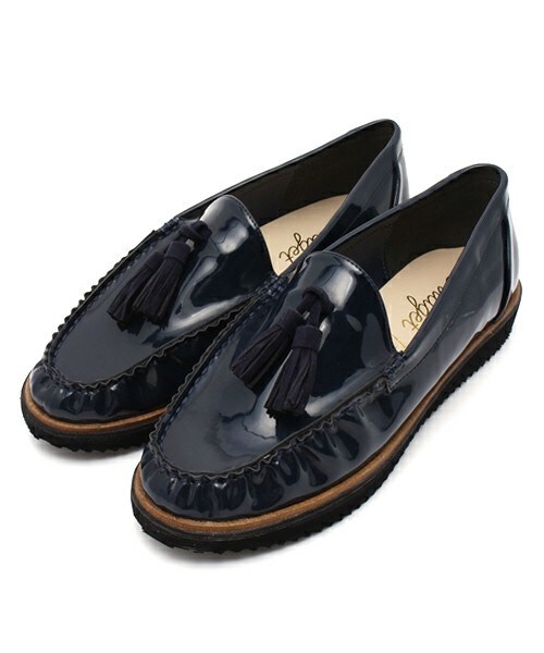 Bridget Birkin（ブリジットバーキン）の「エナメルボリュームタッセルモカシューズ (551627)（その他シューズ・レディース・ブラック/ネイビー/ボルドー・S/M/L/LL）」の14枚目の写真