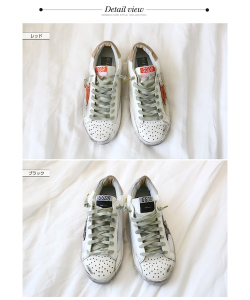 Aco Design（アコデザイン）の「スニーカー 白 レディース/メッシュ スニーカー シューズ/ホワイト スニーカー/運動靴 レディース 白（スニーカー・レディース・ブラック・22.5~25.0　[23.0基準]　前底:2.5　後底：2.5　幅：8.3　足長：23.6）」の11枚目の写真