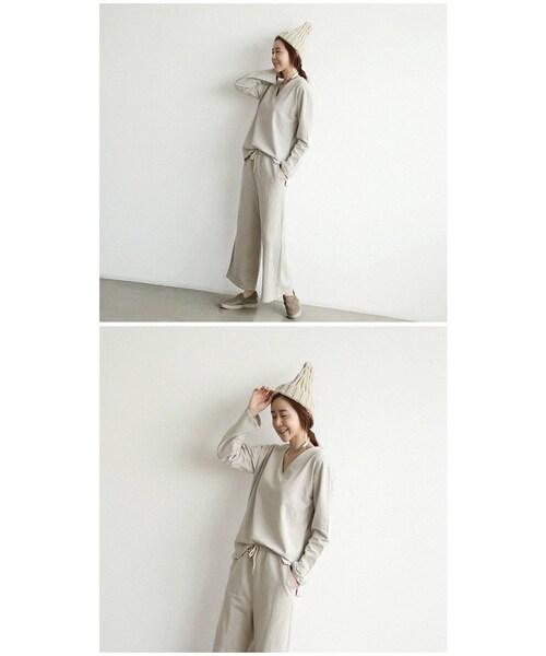 Aco Design（アコデザイン）の「ビーニー ニット/ニット帽 リブ/帽子 ニット帽（ニットキャップ/ビーニー・レディース・ブラック・フリーサイズ　総丈:31　頭囲:45）」の6枚目の写真