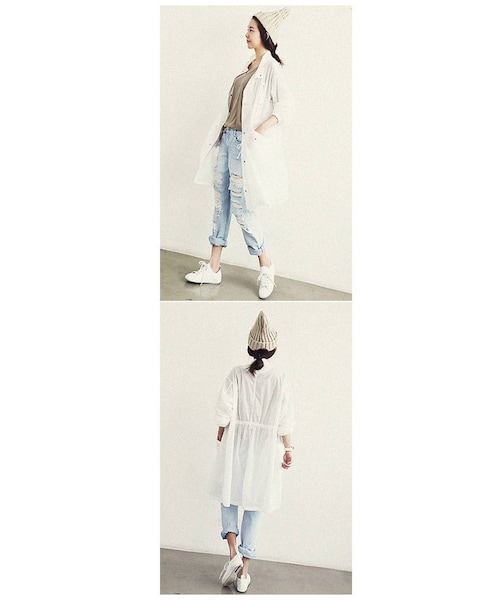 Aco Design（アコデザイン）の「ビーニー ニット/ニット帽 リブ/帽子 ニット帽（ニットキャップ/ビーニー・レディース・ブラック・フリーサイズ　総丈:31　頭囲:45）」の7枚目の写真