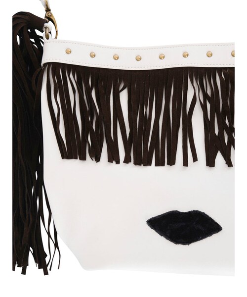 merry jenny(メリージェニー)の「ツインテールポシェット(バッグ・レディース・アイボリー/ブラック・F)」の5枚目の写真