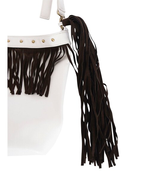 merry jenny(メリージェニー)の「ツインテールポシェット(バッグ・レディース・アイボリー/ブラック・F)」の6枚目の写真