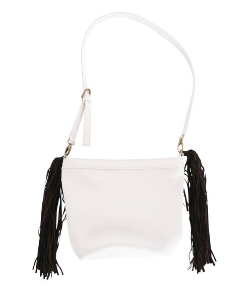 merry jenny(メリージェニー)の「ツインテールポシェット(バッグ・レディース・アイボリー/ブラック・F)」の7枚目の写真