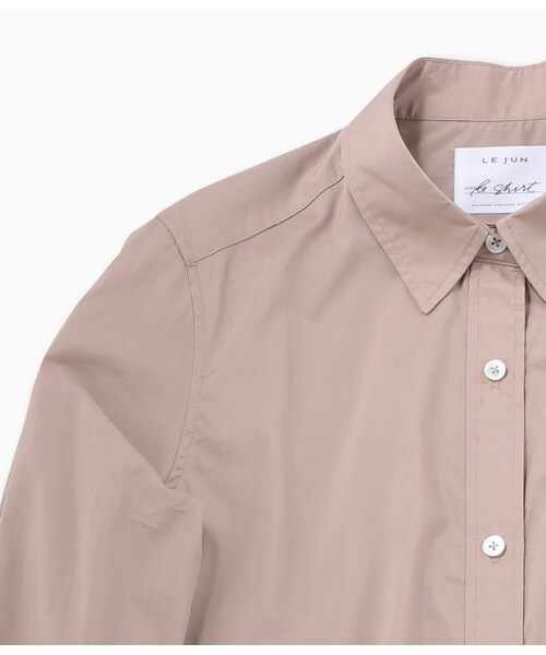 LE JUN（ルジュン）の「タイプライターシャツワンピース（ワンピース/ドレス・レディース・ホワイト/ベージュ・F）」の8枚目の写真