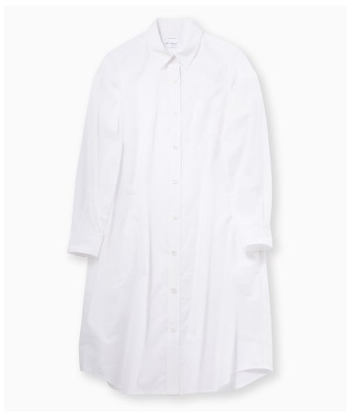 LE JUN（ルジュン）の「タイプライターシャツワンピース（ワンピース/ドレス・レディース・ホワイト/ベージュ・F）」の2枚目の写真