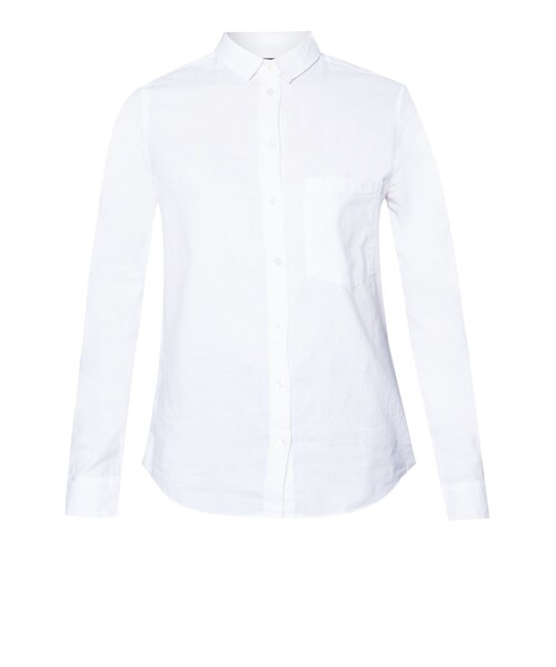 MANGO(マンゴ)の「Chest-Pocket Cotton Shirt(トップス・レディース・White・XS/S/M/L/XL)」の6枚目の写真