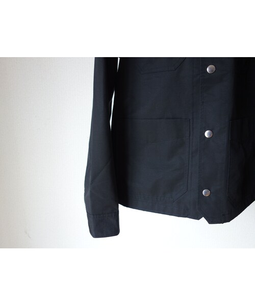 MANUAL ALPHABET（マニュアル アルファベット）の「【完売御礼】MANUAL ALPHABET マニュアルアルファベット MA-J-094 C/N グログランエンジニアジャケット BLK ブラック MEN’S メンズ（カバーオール・メンズ・その他）」の9枚目の写真