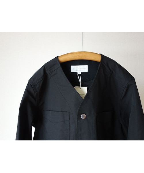 MANUAL ALPHABET（マニュアル アルファベット）の「【完売御礼】MANUAL ALPHABET マニュアルアルファベット MA-J-094 C/N グログランエンジニアジャケット BLK ブラック MEN’S メンズ（カバーオール・メンズ・その他）」の7枚目の写真