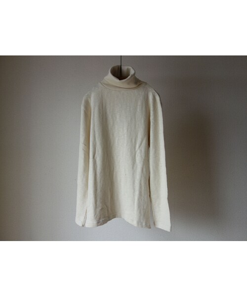 STORES.jp（ストアーズドットジェーピー）の「Tieasy AUTHENTIC CLASSIC ティージーオーセンティッククラシック ORIGINAL HIGH NECK SHIRT オリジナルハイネックシャツ ナチュラル（シャツ/ブラウス・メンズ・その他）」の6枚目の写真