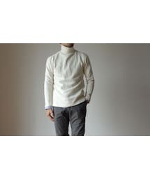 STORES.jp | Tieasy AUTHENTIC CLASSIC ティージーオーセンティッククラシック ORIGINAL HIGH NECK SHIRT オリジナルハイネックシャツ ナチュラル(シャツ/ブラウス)