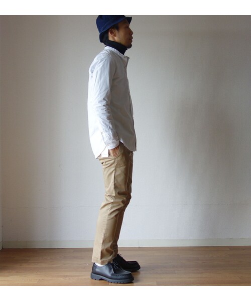 STORES.jp(ストアーズドットジェーピー)の「【2015秋の新作】Tieasy AUTHENTIC CLASSIC ティージーオーセンティッククラシック ORIGINAL HIGH NECK SHIRT オリジナルハイネックシャツ ブラック(Tシャツ/カットソー・メンズ・その他)」の6枚目の写真