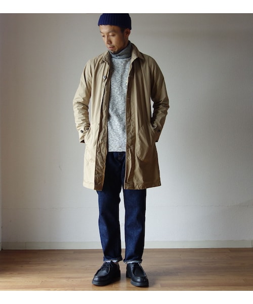 STORES.jp(ストアーズドットジェーピー)の「Tieasy AUTHENTIC CLASSIC ティージーオーセンティッククラシック ORIGINAL HIGH NECK SHIRT オリジナルハイネックシャツ Mチャコール(Tシャツ/カットソー・メンズ・その他)」の5枚目の写真