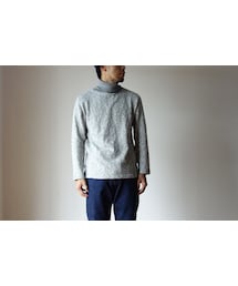 STORES.jp | Tieasy AUTHENTIC CLASSIC ティージーオーセンティッククラシック ORIGINAL HIGH NECK SHIRT オリジナルハイネックシャツ Mチャコール(Tシャツ/カットソー)