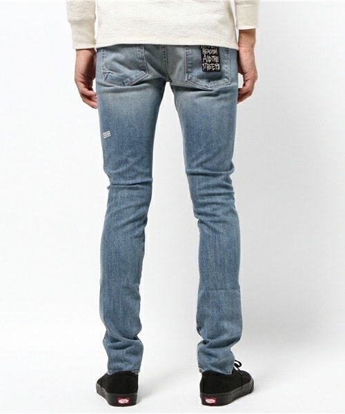 KSUBI（スビ）の「KSUBI クラッシュデニム（デニムパンツ・メンズ・ライトブルー・28/29/30）」の8枚目の写真