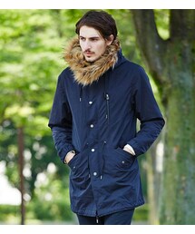 HAMNETT | 【HAMNETT】 PEACH SKIN MODS COAT(ジャケット/アウター)