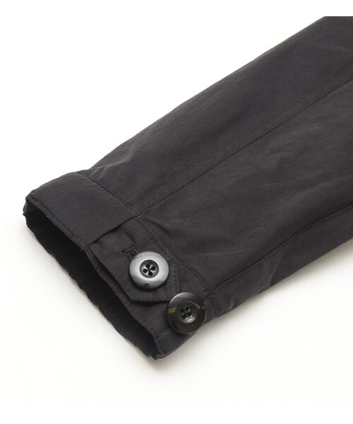 HAMNETT（ハムネット）の「【HAMNETT】 PEACH SKIN MODS COAT（ジャケット/アウター・メンズ・ブラック/カーキ・M/L/XL）」の14枚目の写真