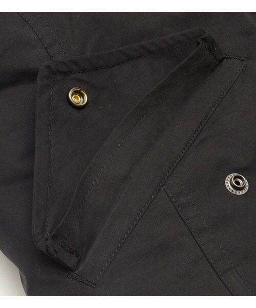 HAMNETT（ハムネット）の「【HAMNETT】 PEACH SKIN MODS COAT（ジャケット/アウター・メンズ・ブラック/カーキ・M/L/XL）」の11枚目の写真