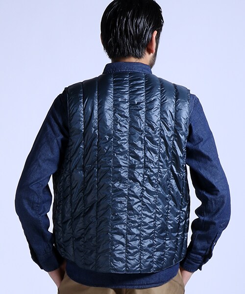 FREAK'S STORE（フリークスストア）の「WASHABLE INNER DOWN VEST（その他・メンズ・ブラック/オリーブ/ネイビー・M/L）」の4枚目の写真