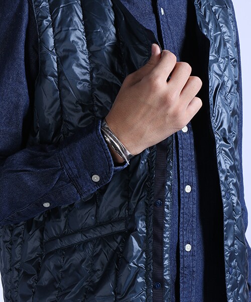 FREAK'S STORE（フリークスストア）の「WASHABLE INNER DOWN VEST（その他・メンズ・ブラック/オリーブ/ネイビー・M/L）」の8枚目の写真