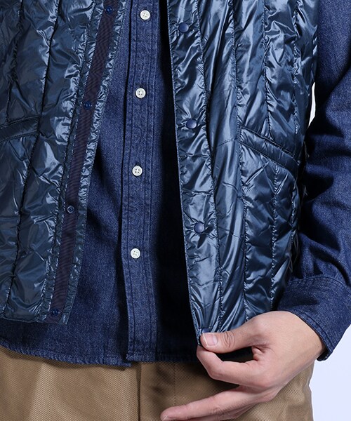 FREAK'S STORE（フリークスストア）の「WASHABLE INNER DOWN VEST（その他・メンズ・ブラック/オリーブ/ネイビー・M/L）」の9枚目の写真