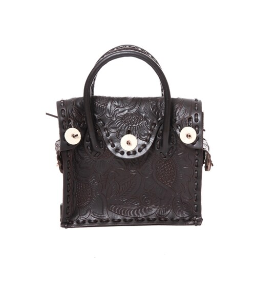 GRACE CONTINENTAL（グレースコンチネンタル）の「Maestra M（バッグ・レディース・ハニー/レッド/ダークブラウン/グレー・F）」の3枚目の写真