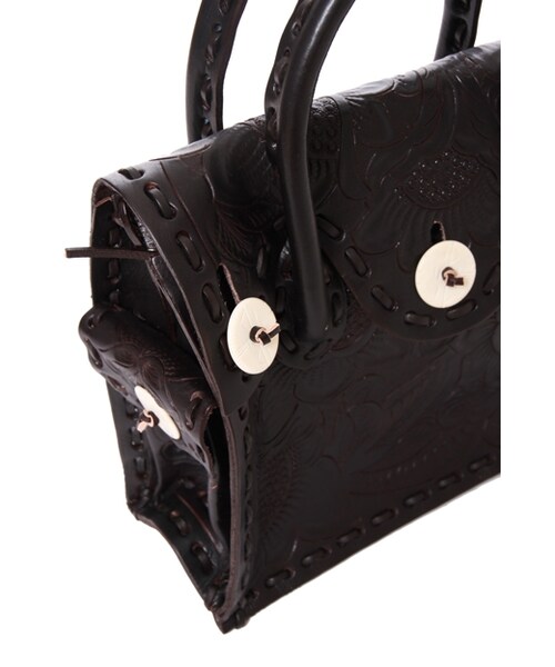 GRACE CONTINENTAL（グレースコンチネンタル）の「Maestra M（バッグ・レディース・ハニー/レッド/ダークブラウン/グレー・F）」の14枚目の写真