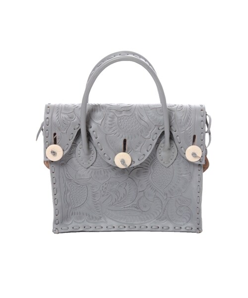 GRACE CONTINENTAL（グレースコンチネンタル）の「Maestra M（バッグ・レディース・ハニー/レッド/ダークブラウン/グレー・F）」の2枚目の写真