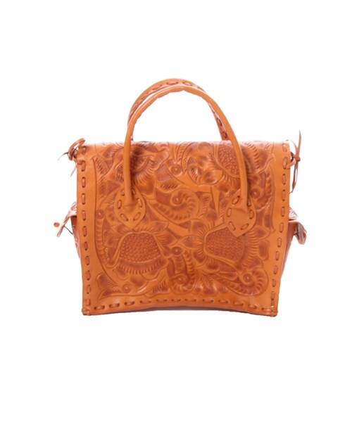 GRACE CONTINENTAL（グレースコンチネンタル）の「Maestra M（バッグ・レディース・ハニー/レッド/ダークブラウン/グレー・F）」の6枚目の写真