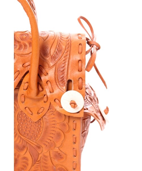 GRACE CONTINENTAL（グレースコンチネンタル）の「Maestra M（バッグ・レディース・ハニー/レッド/ダークブラウン/グレー・F）」の7枚目の写真