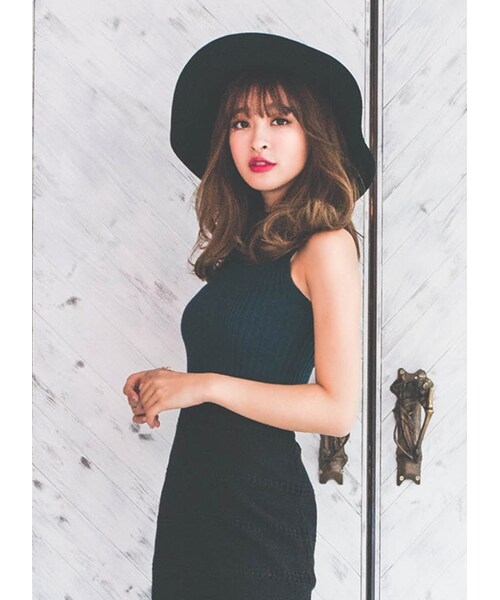 gracegift（グレースギフト）の「韓國纖細感立領針織背心（トップス・レディース・白/酒紅/深綠・F）」の22枚目の写真