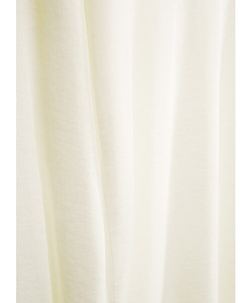 gracegift（グレースギフト）の「韓國百搭細針織棉質上衣（トップス・レディース・白/深藍・F）」の3枚目の写真