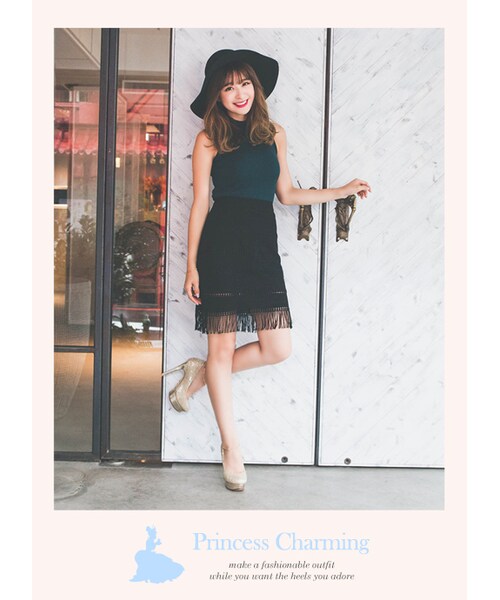 gracegift（グレースギフト）の「韓國輕法優雅素色毛呢女優帽（帽子・レディース・深灰/酒紅/黑・F）」の15枚目の写真