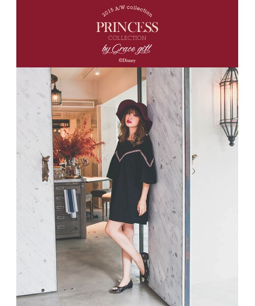 gracegift（グレースギフト）の「貝兒玫瑰寶石平底鞋（シューズ・レディース・蕾絲白・35/36/37/38/39/40/41）」の6枚目の写真