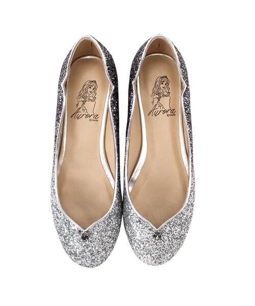 gracegift(グレースギフト)の「睡美人心鑽漸層平底鞋(シューズ・レディース・黑・35/36/37/38/39/40/41)」の3枚目の写真