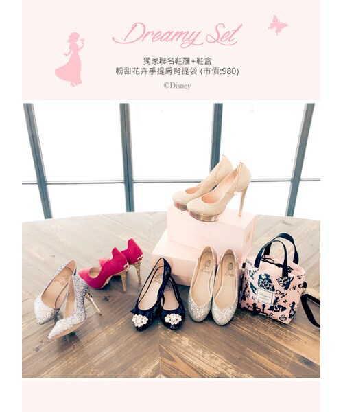 gracegift(グレースギフト)の「睡美人心鑽漸層平底鞋(シューズ・レディース・黑・35/36/37/38/39/40/41)」の5枚目の写真