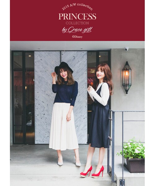 gracegift（グレースギフト）の「公主2way不對稱踝鍊跟鞋（シューズ・レディース・正紅・35/36/37/38/39/40/41）」の5枚目の写真