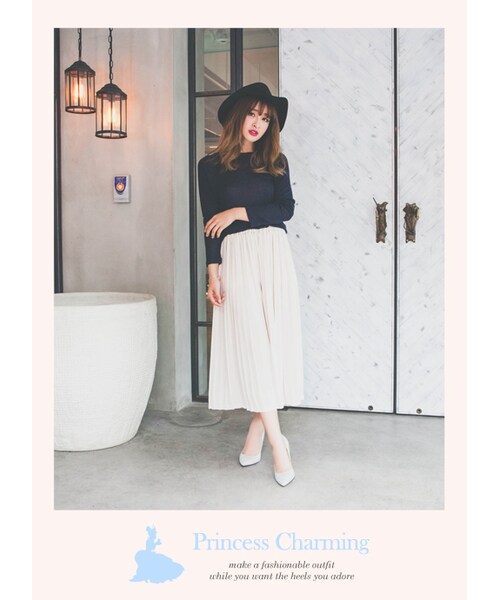 gracegift（グレースギフト）の「白雪公主星爍跟鞋（シューズ・レディース・銀灰/銀・35/36/37/38/39/40/41）」の19枚目の写真