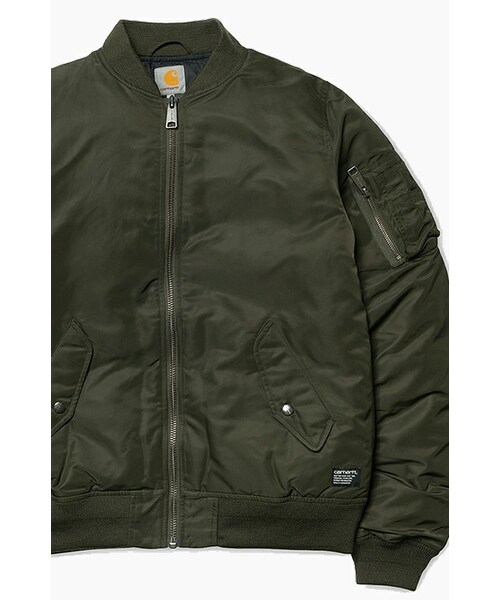 Carhartt（カーハート）の「Ashton Bomber Jacket Blackforest/Black