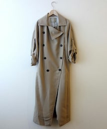 AULA AILA | AULA AILA　ドレープトレンチコート(トレンチコート)