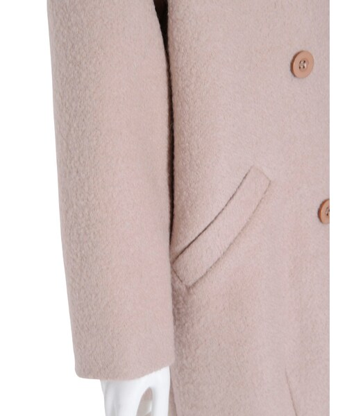 merry jenny（メリージェニー）の「ブークレコクーンコート（ジャケット/アウター・レディース・グレー/ブラック/アイスブルー/ベージュ・F）」の15枚目の写真