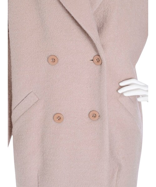 merry jenny（メリージェニー）の「ブークレコクーンコート（ジャケット/アウター・レディース・グレー/ブラック/アイスブルー/ベージュ・F）」の12枚目の写真