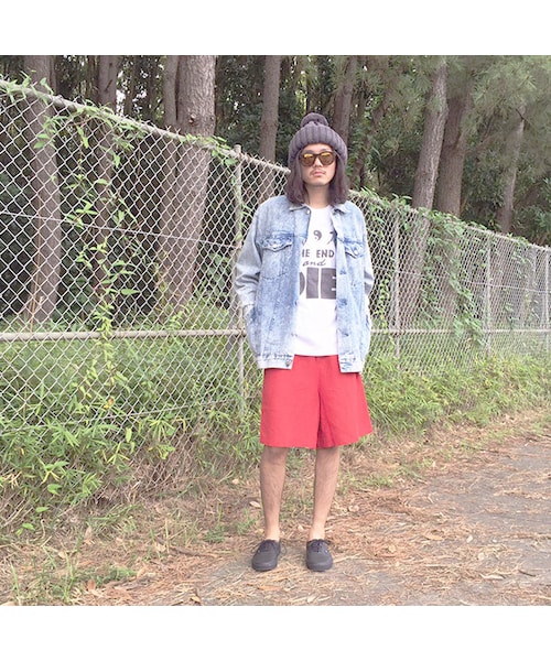 Vintage Clothing（ヴィンテージクロージング）の「Bleach Denim JKT（ジャケット/アウター・Indigo Blue・One）」の8枚目の写真