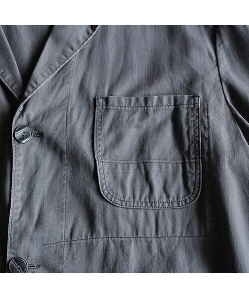 Vintage Clothing(ヴィンテージクロージング)の「Shop Coat(ジャケット/アウター・Dark Grey・One)」の5枚目の写真