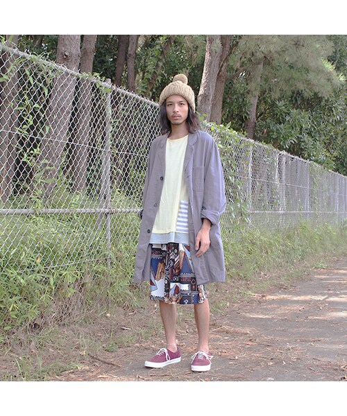 Vintage Clothing(ヴィンテージクロージング)の「Shop Coat(ジャケット/アウター・Dark Grey・One)」の8枚目の写真