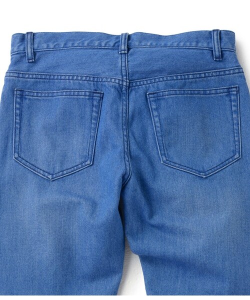 LE JUN（ルジュン）の「デニムストレートカットオフパンツ（パンツ・レディース・ブルー系・S/M）」の8枚目の写真